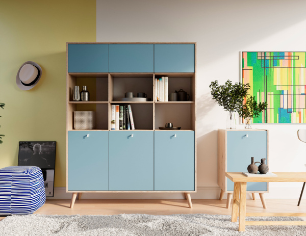 ЛДСП Дымчатый Голубой 16 мм 2750*1830 РЕ